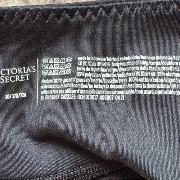 Victoria's Secret Black Leggings - Picture 5 of 6